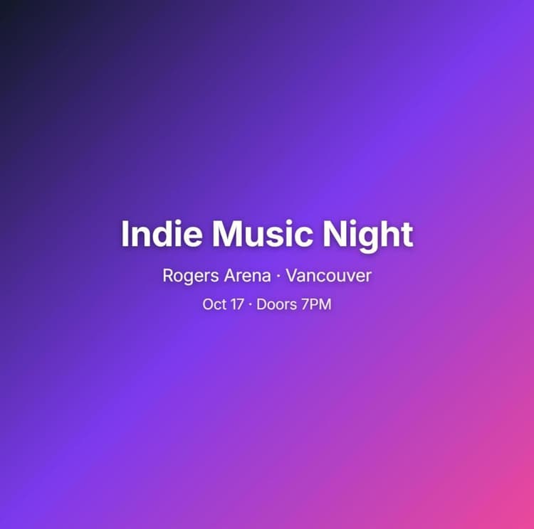 Harbourline Indie Music Night
